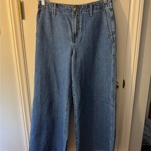 Madewell Wide Sweep Trouser jeans
